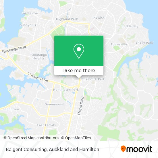 Baigent Consulting map
