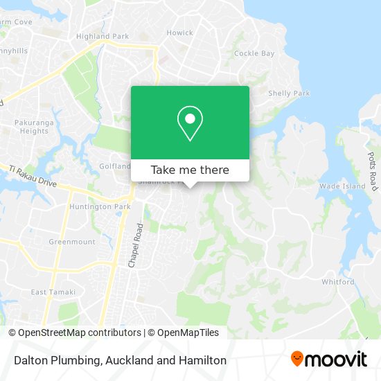 Dalton Plumbing map