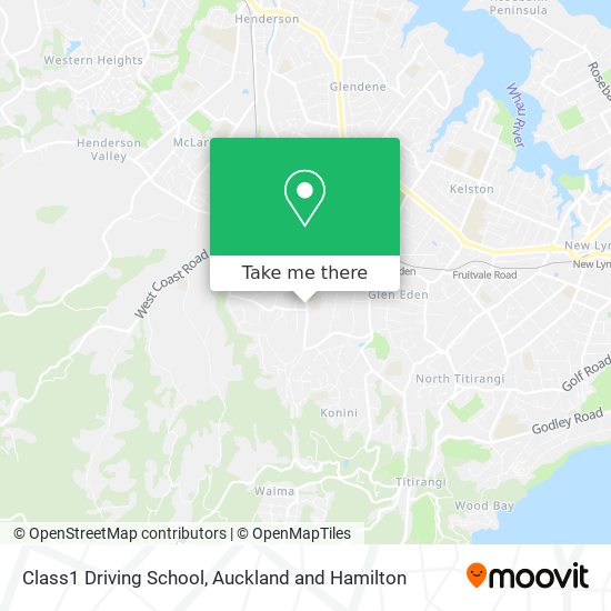 Class1 Driving School map