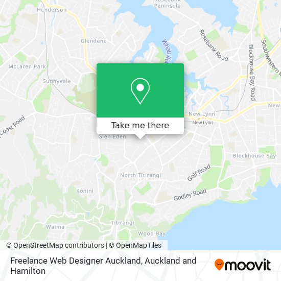 Freelance Web Designer Auckland地图