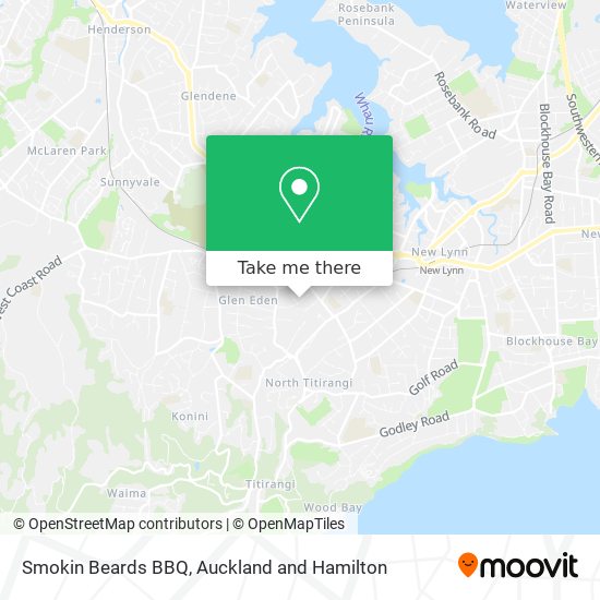 Smokin Beards BBQ map