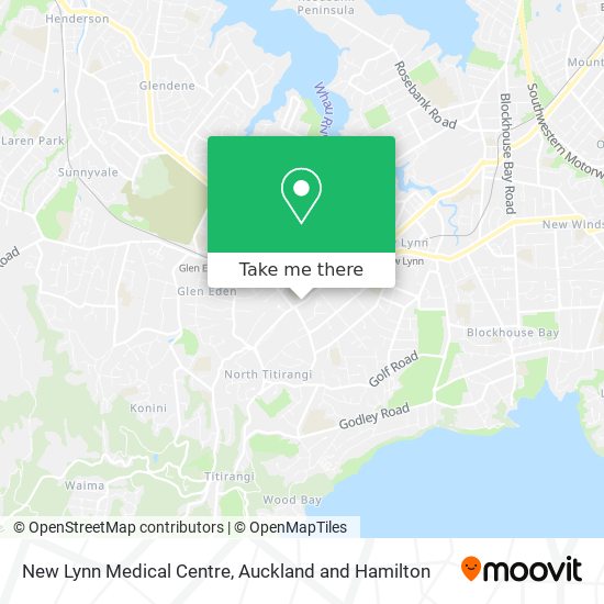 New Lynn Medical Centre map