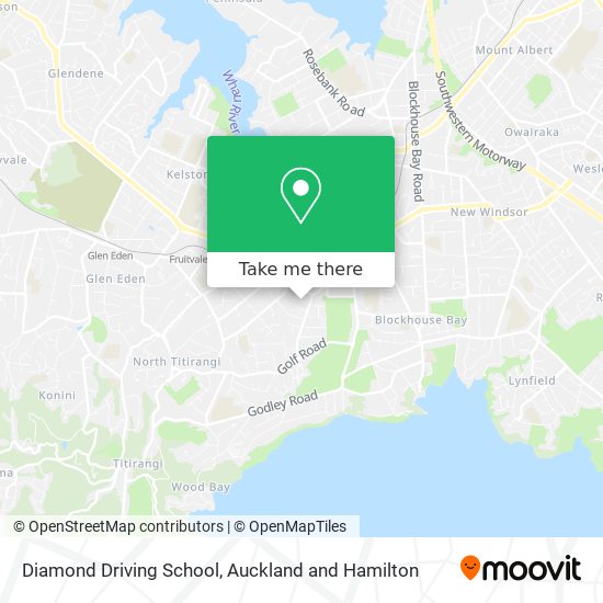 Diamond Driving School map