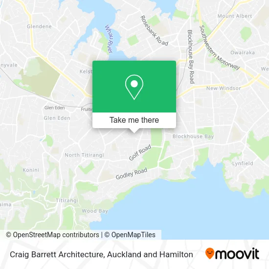 Craig Barrett Architecture map