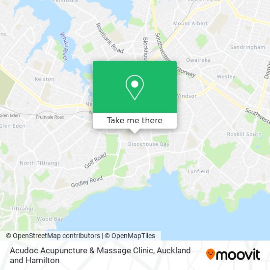 Acudoc Acupuncture & Massage Clinic map