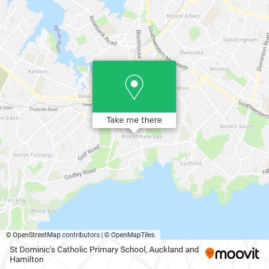 St Dominic's Catholic Primary School map