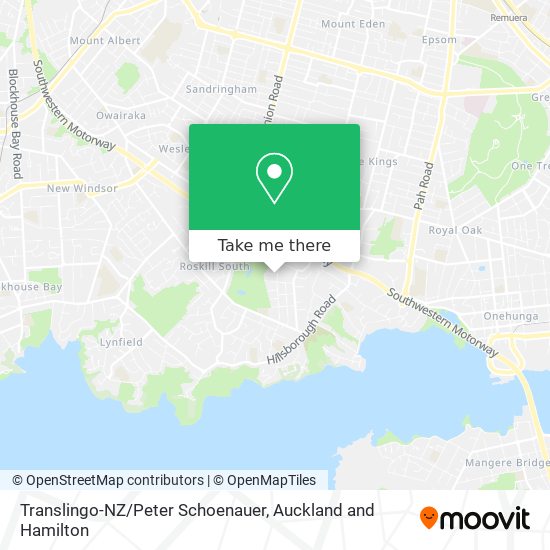Translingo-NZ/Peter Schoenauer map