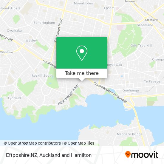 Eftposhire.NZ地图