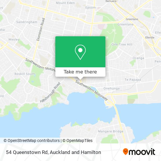 54 Queenstown Rd map