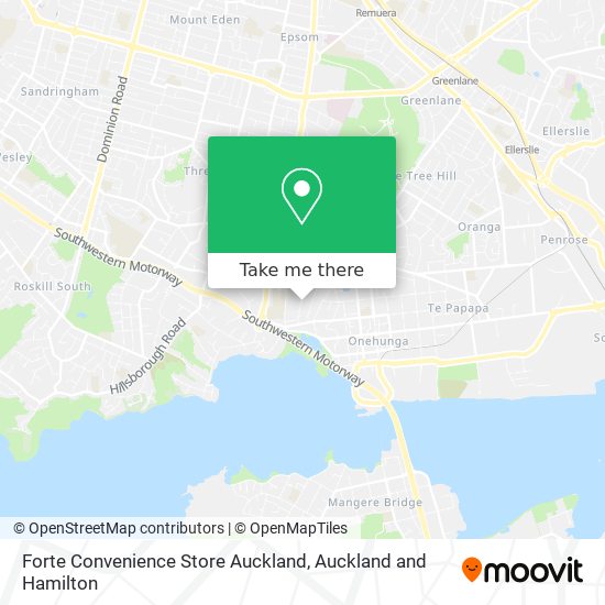 Forte Convenience Store Auckland地图