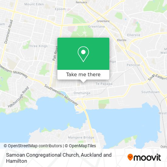 Samoan Congregational Church map