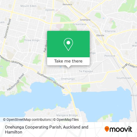 Onehunga Cooperating Parish地图