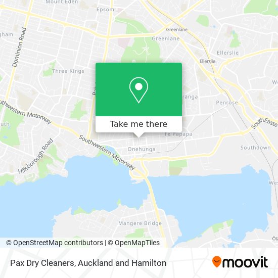 Pax Dry Cleaners map