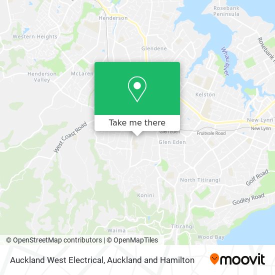 Auckland West Electrical地图