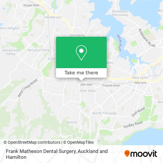 Frank Matheson Dental Surgery map