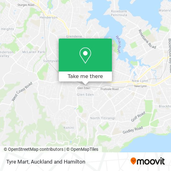 Tyre Mart map