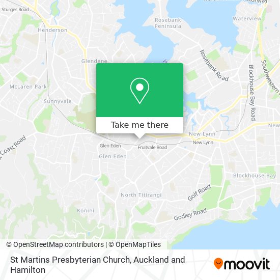 St Martins Presbyterian Church地图