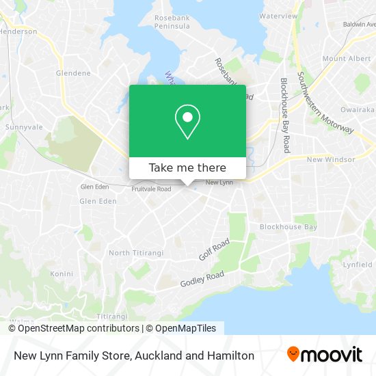 New Lynn Family Store map