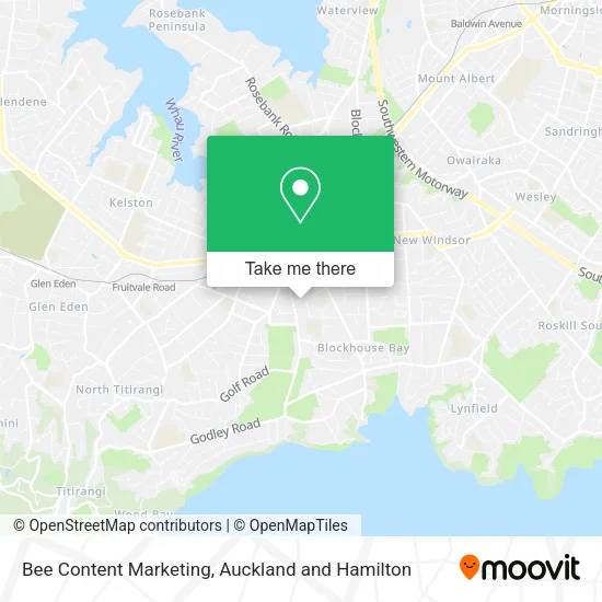 Bee Content Marketing map