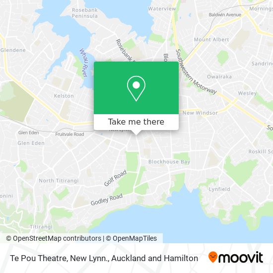 Te Pou Theatre, New Lynn. map