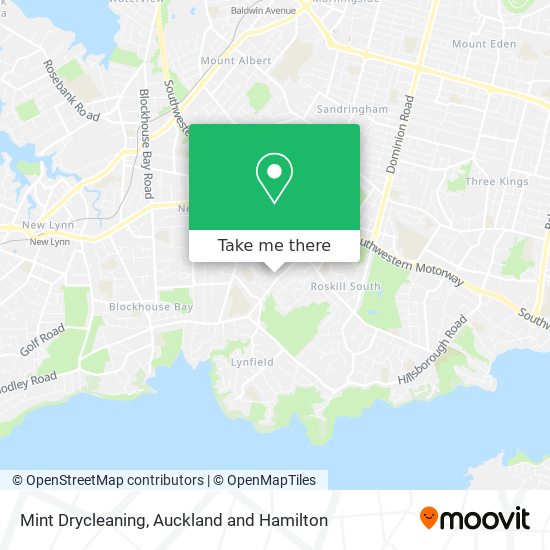 Mint Drycleaning map