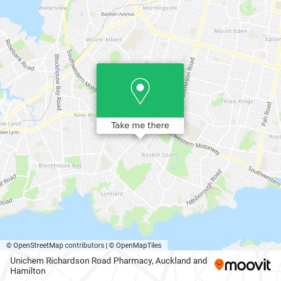 Unichem Richardson Road Pharmacy map