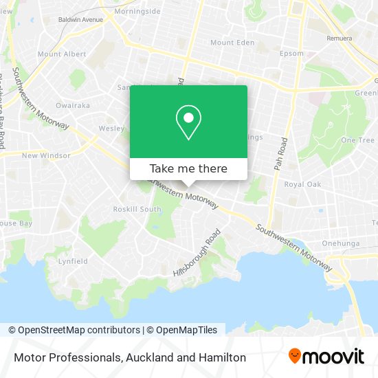 Motor Professionals map