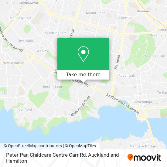 Peter Pan Childcare Centre Carr Rd map