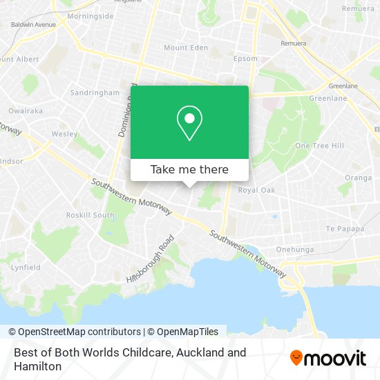 Best of Both Worlds Childcare map