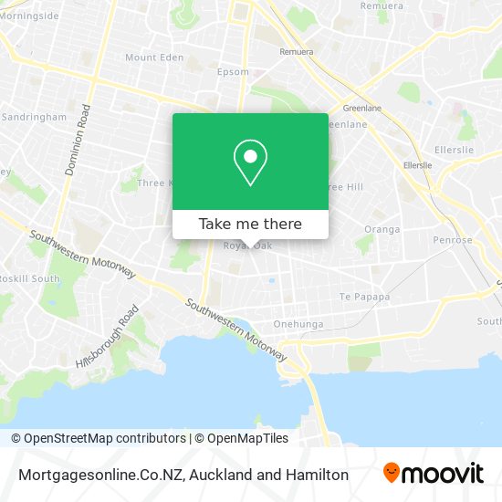 Mortgagesonline.Co.NZ map