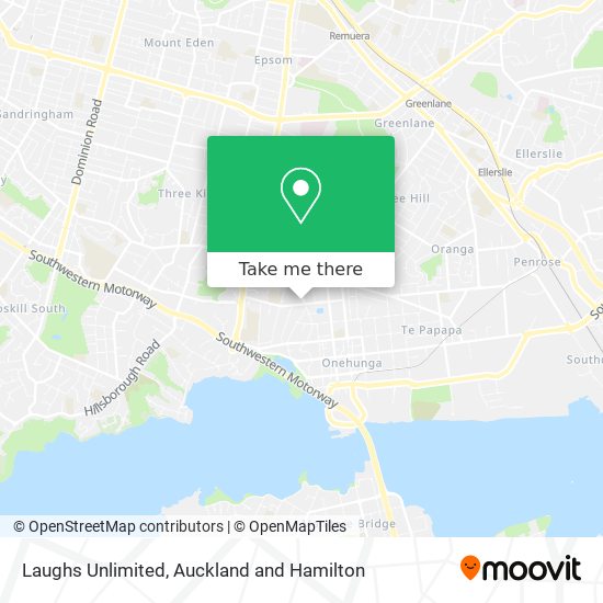 Laughs Unlimited map