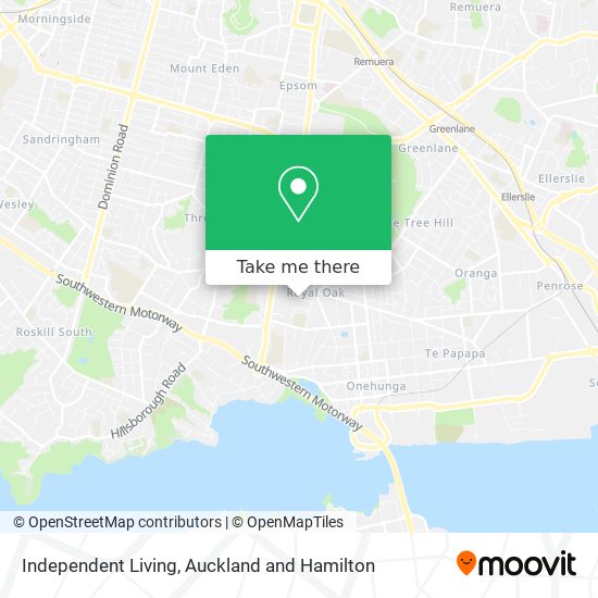 Independent Living map