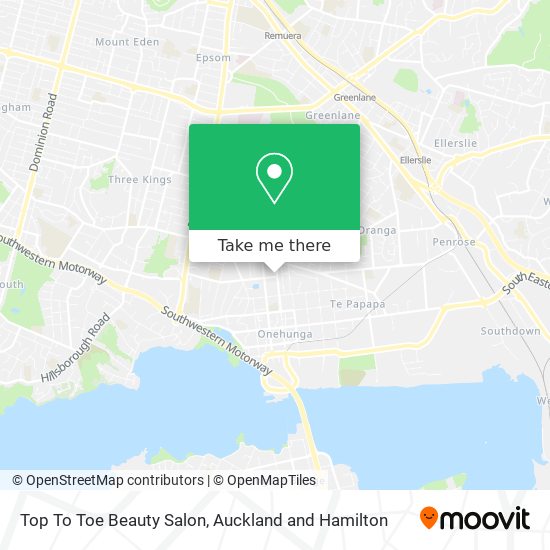 Top To Toe Beauty Salon map