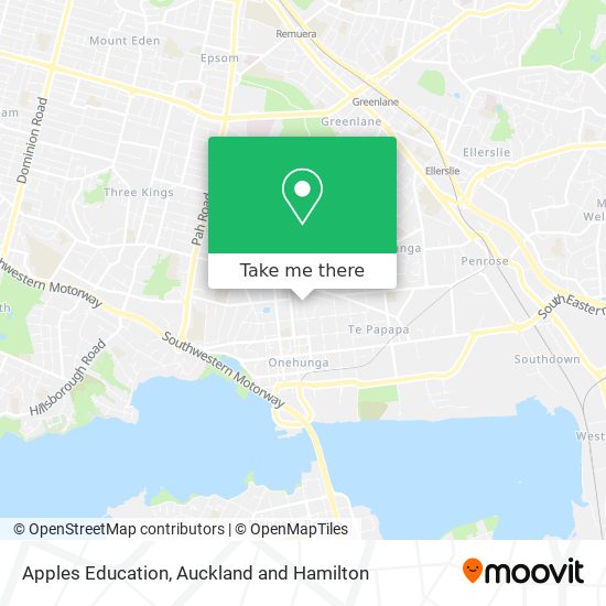 Apples Education map