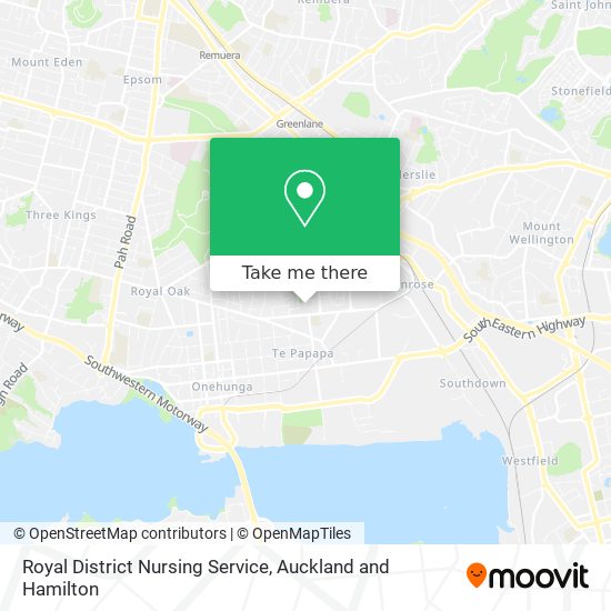 Royal District Nursing Service map