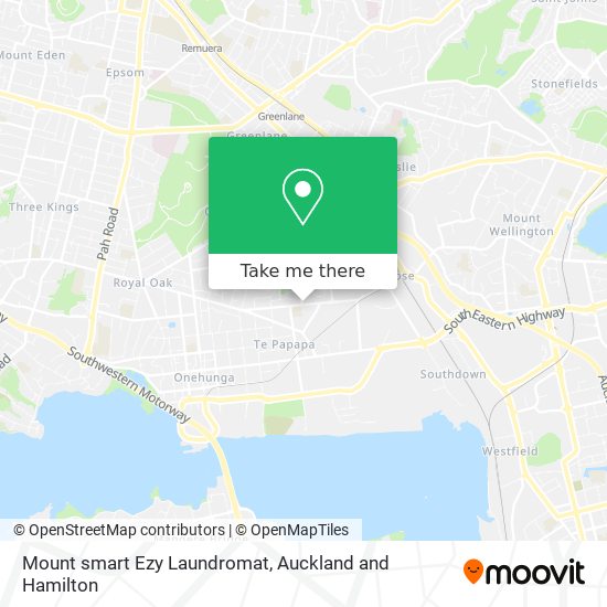 Mount smart Ezy Laundromat map