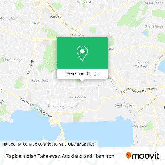 7spice Indian Takeaway map