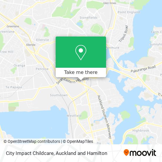 City Impact Childcare map
