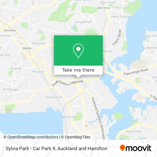Sylvia Park - Car Park 9地图