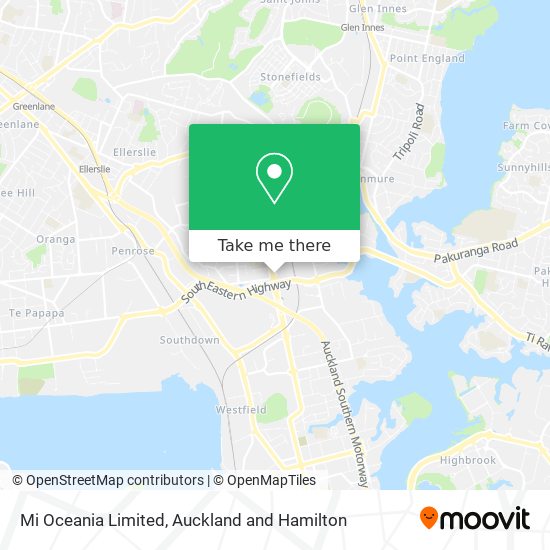 Mi Oceania Limited map