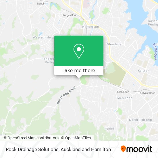 Rock Drainage Solutions map