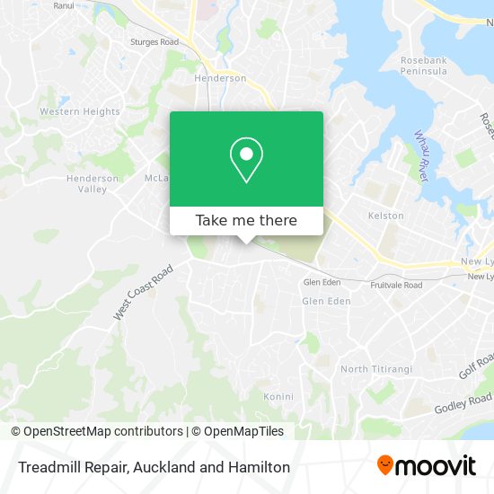 Treadmill Repair map