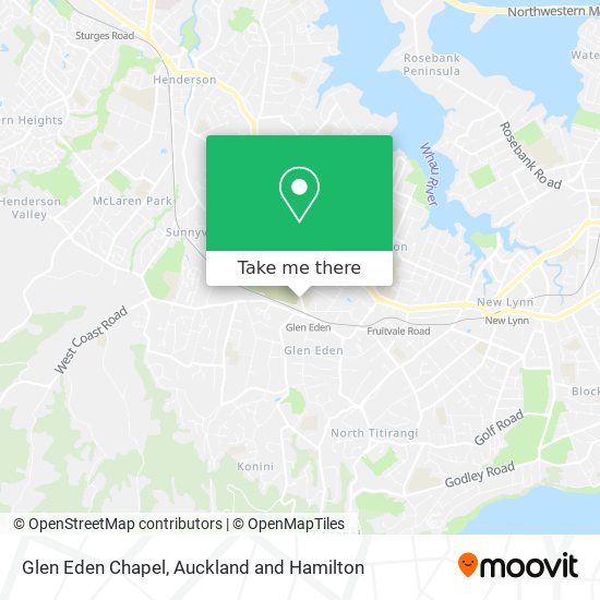 Glen Eden Chapel地图