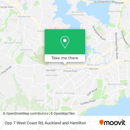 Opp 7 West Coast Rd地图