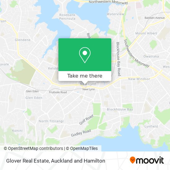 Glover Real Estate map