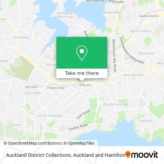 Auckland District Collections地图