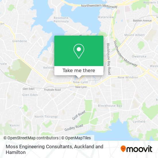 Moss Engineering Consultants map