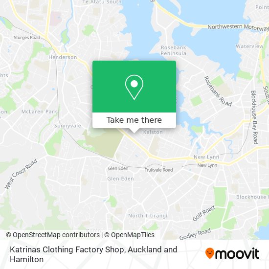 Katrinas Clothing Factory Shop map