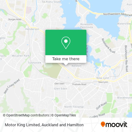 Motor King Limited map