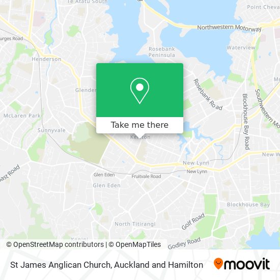 St James Anglican Church map